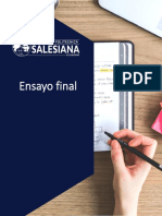 Ensayo Final Docente