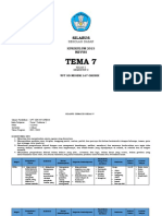 Silabus K13 Kelas 5 Tema 7
