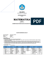 Silabus Matematika Kelas 5 Sem 2