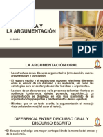 La Retorica y La Argumentacion