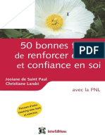 50 Bonnes Façons de Renforcer Estime Et Confiance en Soi by Josiane de Saint Paul Christiane Larabi