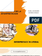 El Producto de La Interpretacion