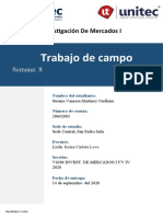 S8 - Tarea 8-1 Investigación de Mercado