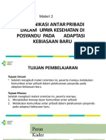 Materi 2 - KAP Bagi Kader Posyandu