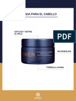 Pomada para El Cabello H-MEN Espanhol