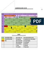 Calendário escolar 2022 EMEI