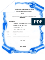 Cimentaciones de Estructuras de Las Lineas de Transmision