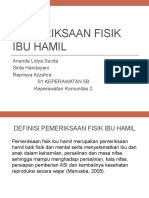 Pemeriksaan Fisik Ibu Hamil Kel 4 Kep Komunitas