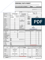 CS Form No. 212 Personal Data Sheet revised Garcia