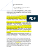 Sector en Auge e Industrialización en Una Pequeña Economía Abierta