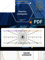 Función Cotangente