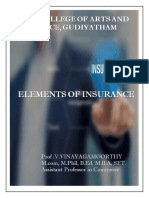 Elements of Insurance E-Content