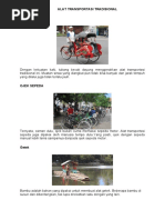 Sejarah dan Fungsi Pedati Tradisional | PDF