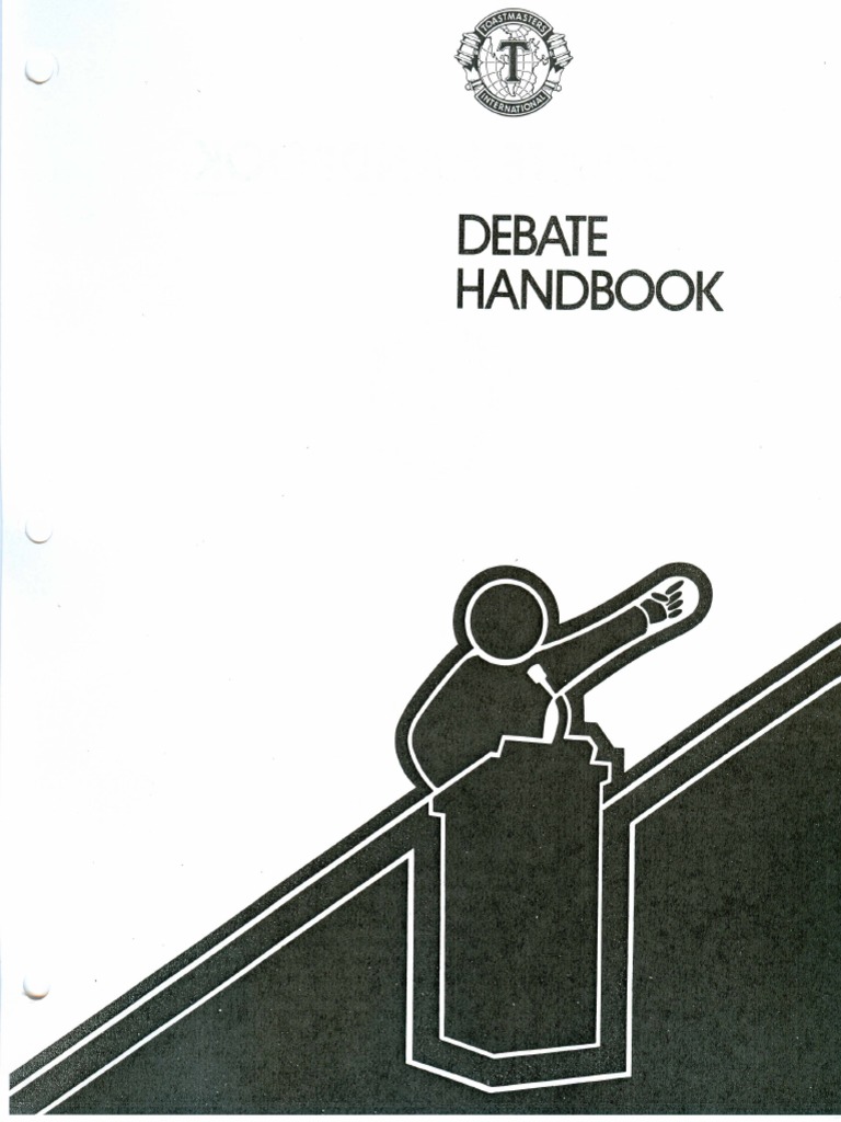 Debate Rules Toastmasters | PDF
