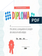 Diploma Ministerio de Niños