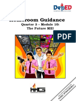 Homeroom Guidance Quarter 3 - Grade 7 - Module 10 The Future ME!