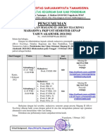 004 - DKII - Pengumuman Pembekalan Magang 2 2022