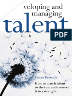 Developing and Managing Talent