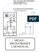 ME2405 Mechatronics Lab