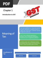 Introduction To GST