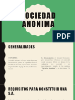 Sociedad Anonima