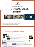 Confined Spaces - Awareness