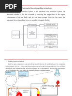 Sany automatic fire extinguishing technology