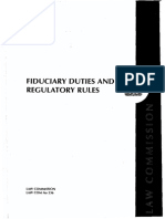 Fiduciary Duties and Regulatory Rules: LAW LAW