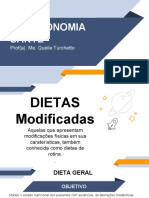 Dicas sobre dietas terapêuticas e modificadas