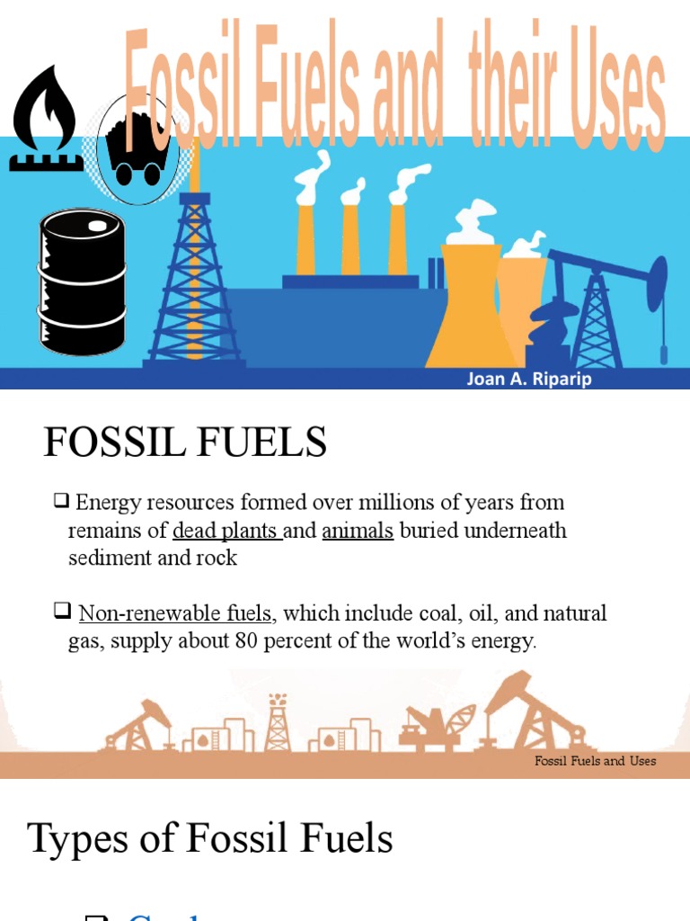 Unit VI. Fossil Fuels and Nuclear Energy PDF Fuels Coal