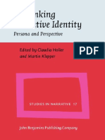 Rethinking Narrative Identity - Persona and Perspective