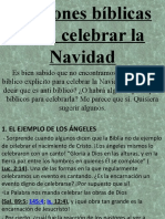 Razones para Celebrar La Navidad