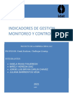 CONTINUA 3 - Indicadores de Gestión, Monitoreo Y Control