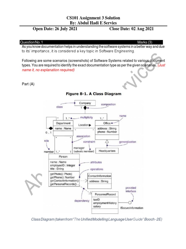 CS101 Assignment 3 Solution Abdul Hadi e Services | Download Free PDF ...