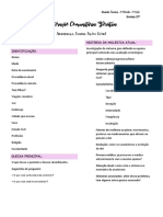 Interação Comunitária Prática - Anamnese LPP