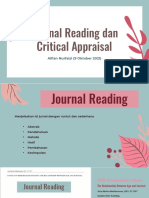 Journal Reading + Critical Appraisal Batch 5