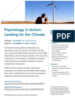 Psychology in Action Leading For The Climate