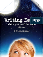 Writing Essays L e Jenkinson Eedition With Cover