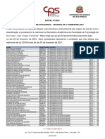 Vestibular 2021 1s 2a Chamada