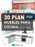 30 Planos Para Hacer Cocinas de Madera [Arquinube]