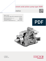 Variable Displacement Axial Piston Pump Type V60N: Product Documentation