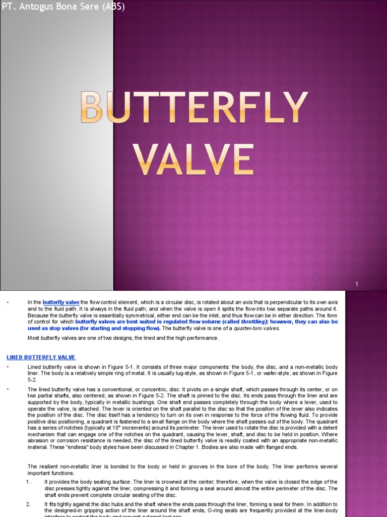 Butterfly Valve PDF Valve Liquids