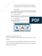 Plan de Preparación Ante Emergencia y Desastres Naturales para Los Moradores de Mi Domicilio