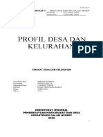 PROFIL DESA Terbaru 2021