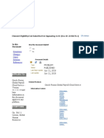 Element Eligibility End Dated But Not Appearing in UI - Workaround To Stop Automatically