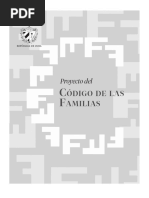 Proyecto de Código de Las Familias