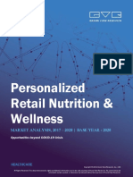 Sample Personalized Retail Nutrition and Wellness Market Analysis and Segment Forecasts To 2028