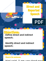 Direct and Reported Speech