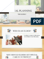 Meal Planning: The Elderly