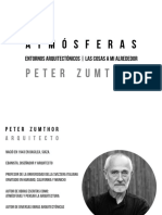 Peter Zumthor - Atmósferas